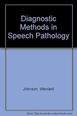 Diagnostic methods in speech pathology