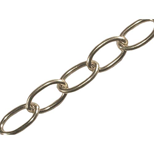 Algopix Similar Product 4 - Faithfull Oval Chain 1.8Mm 10M Chrome