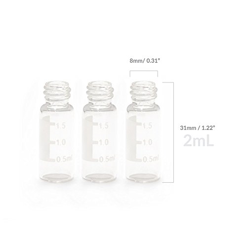 Algopix Similar Product 6 - JK Sample Vial 2mL 8 mm Clear Glass