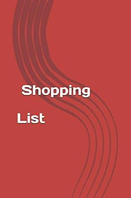 Shopping List: High Quality (6 x 9 in)