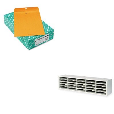 

KITQUA37798SAF7751GR - Value Kit - Quality Park Clasp Envelope (QUA37798) and Safco E-Z Sort Steel Mail Sorter Module (SAF7751GR)