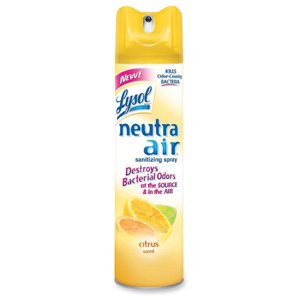 Lysol Neutra Air Sanitizing Spray - Citrus Scent: 10 OZ