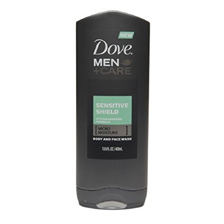 Dove Men+Care Body & Face Wash, Sensitive Shield 13.5 fl oz (pack of 2)