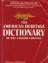 American Heritage Dictionary of the English Language by Peter Davies
