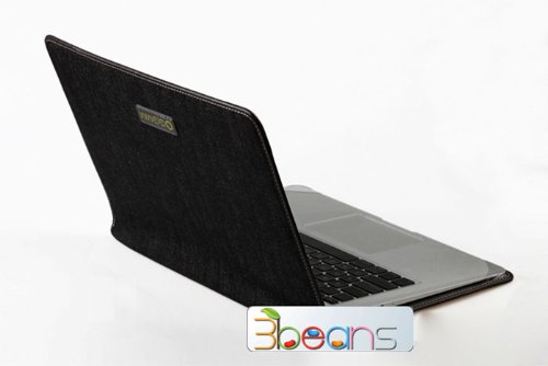 「全2サイズ」MacBook Air 11インチ 用ケース　ジーンズ　ブラック　（936-1）