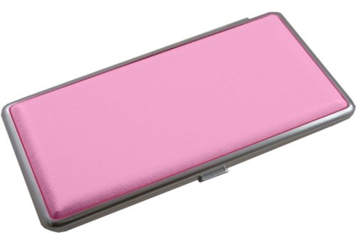 Contemporary Leather Cigarette Case (Holds Up to 120's) (Assorted) #73A