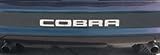 1996-98 & 01 FORD MUSTANG COBRA REAR BUMPER VINYL INSERTS Decals Letters – 37 Colors to choose from (Color :: Chrome Mirror Pink) Reviews