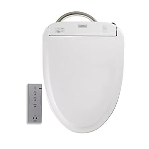 TOTO S350e WASHLET Bidet Toilet Seat – Auto Open/Close, Heated Seat, EWATER+ Sanitization, Elongated Cotton White