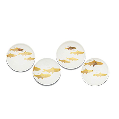 Algopix Similar Product 2 - Caskata School of Fish Gold  Platinum