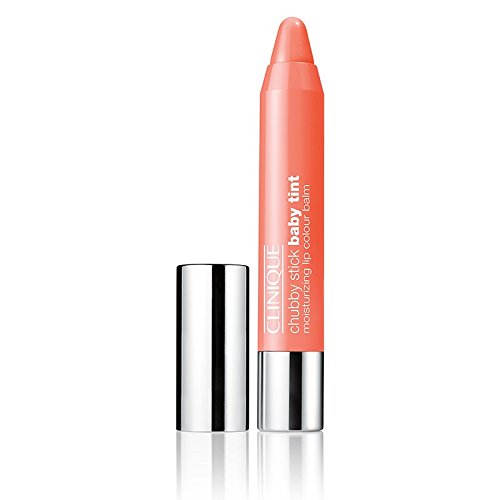 Clinique Chubby Stick Baby Tint Moisturizing Lip Colour Balm *01 Poppin' Poppy* 0.08 oz / 2.4 g