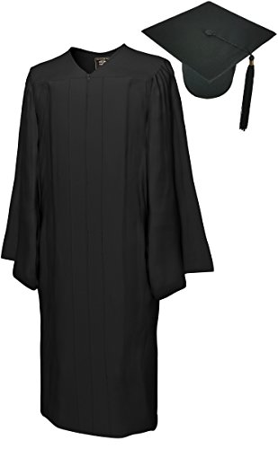 Cap & Gown & Tassel, Set Matte