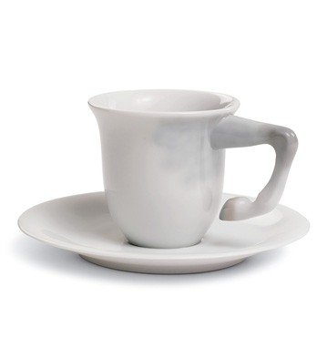 

EQUUS COFFEE CUP WITH SAUCER Lladro Porcelain