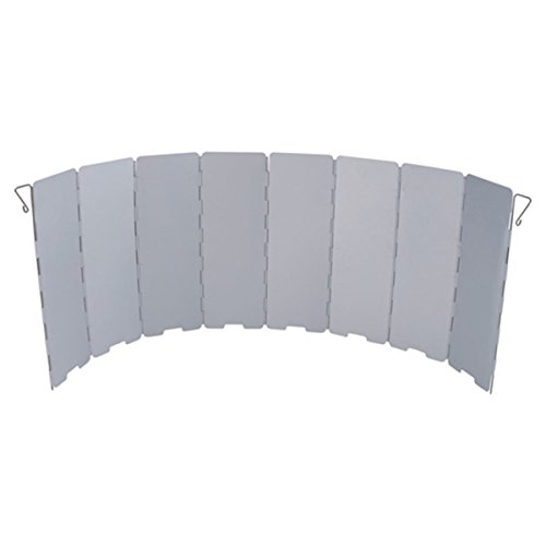 Algopix Similar Product 2 - AceCamp 1643 Aluminum Stove Windscreen
