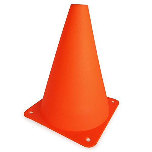 

Set of 12 Multipurpose 7" Sport Training Cones in Bright Orange