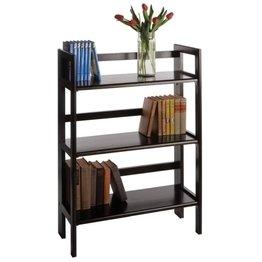 

Winsome Wood 3-Tier Folding And Stackable Shelf Black