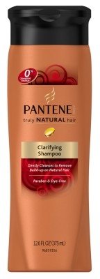 Pantene Truly Natural Shampoo Clarifying 12.6oz