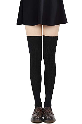 Algopix Similar Product 5 - Leg Warmers Womens Over the Knee High