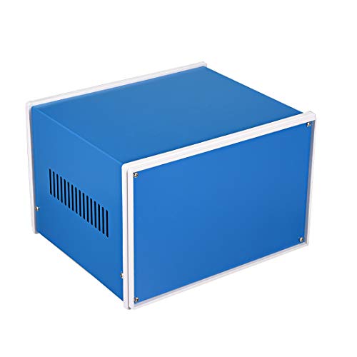 Algopix Similar Product 17 - uxcell Metal Blue Project Junction Box