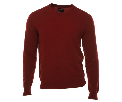 Club Room Men's Cashmere Solid V-Neck Sweater