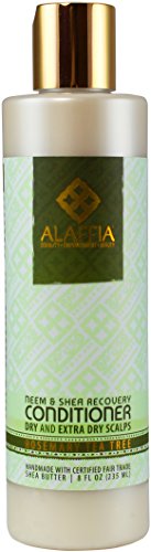 Alaffia Neem & Shea Butter Scalp Recovery Conditioner - Rosemary Tea Tree - 8 oz