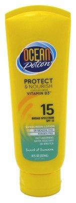 Ocean Potion Spf#15 Protect & Nourish With Vit D3 8oz Tube