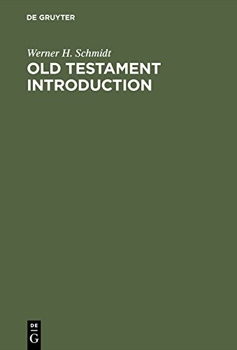 Old Testament Introduction by Werner H. Schmidt