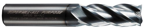 

Supermill 3/8" 4 FLT "Alcrona" All-Purpose High Performance Carbide End Mill