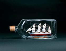 木製帆船 ボトルシップ 日本丸