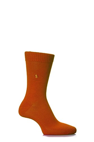 Mens 1 Pair SockShop Colour Burst Cotton Socks
