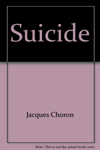 Suicide by Jacques Choron
