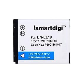 3.7V 700mAh Rechargeable Battery for Nikon Cameras (White) + Worldwide free shiping