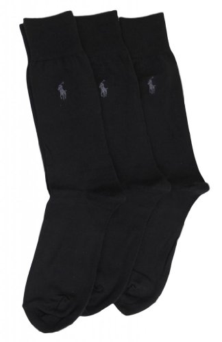 Polo Ralph Lauren Men's Dress Socks 3 Pair (6-12 1/2)
