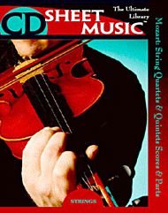 Mozart: String Quartets & Quintets, Scores & Parts by Cd Sheet Music