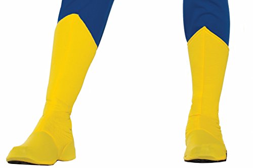 Forum Adult Yellow Super Hero Boot Tops