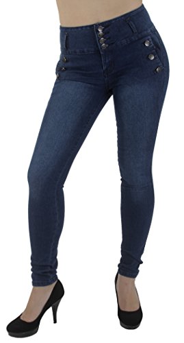 Style G472- Colombian Design, High Waist, Butt Lift, Levanta Cola, Skinny Jeans