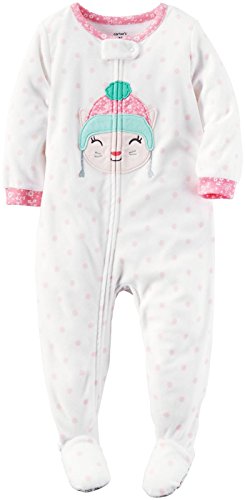 Carter's Kitty Print Footie
