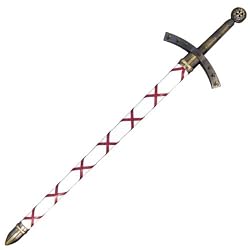 DENIX(デニックス) ペインズソード ゴールド／ホワイト ファースト十字軍11世紀モデル 全長112cm [4188/L]