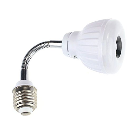 BESSKY Sensor light ,AC 110V 220V E27 5W LED PIR Infrared Sensor Motion Detector Light Bulb Lamp(White)