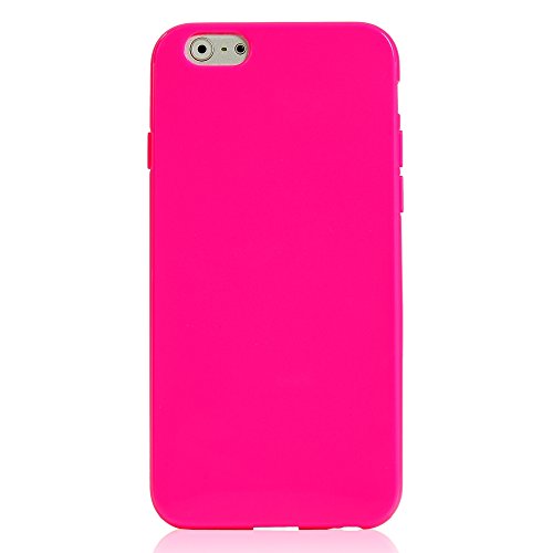 iPhone 6 Case - YOKIRIN Fashion Style Slim Fit TPU Soft Pattern Case Cover for iPhone 6 (4.7'') (Hot Pink)