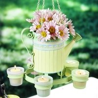 

TENDER HEARTS Watering Can Chandelier