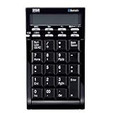 【サンワサプライ】電卓機能内蔵のBluetooth(ブルートウース)ワイヤレス電卓テンキー(Windows用・ブラック) NT-BT01BK