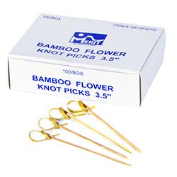 Algopix Similar Product 3 - Merit FLOWER KNOT PICK 3. 5"BAMBOO 1M/