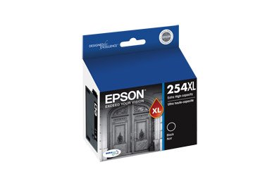 Epson DURABrite Ultra 254XL Extra High-Capacity Ink Cartridge, Black (T254XL120)