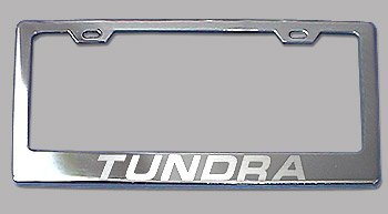 Toyota Tundra Chrome License Plate Frame