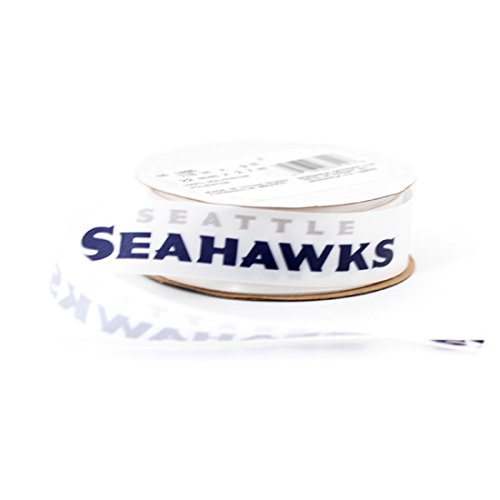 Offray Sports NFL Football Seattle Seahawks Ribbon, 7/8