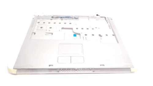 Dell Inspiron E1505 6400 Palmrest Touchpad Media Board Hinge Covers JM051 HF909
