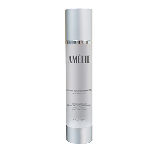 Amélie Cellulite Cream Formulated With Proven Anti-cellulite Ingredients: Antioxidants, Retinol, Caffeine & Organic Botanical Ingredients. Sculpts, Smoothes & Tightens Skin.