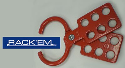 Lockout Tagout Double Sided Hasp Die Cast – 1 inch / 1.5 inch Opening ...