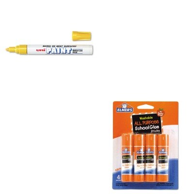 

KITEPIE542SAN63605 - Value Kit - Sanford uni-Paint Marker (SAN63605) and Elmer's Washable All Purpose School Glue Sticks (EPIE542)