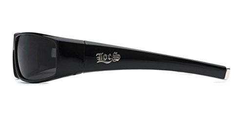 LOCS Original Gangsta Shades Hardcore Men's Flat Top Rectangular Sunglasses